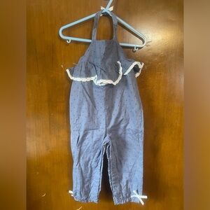 Shabby Chic NWOT 6-9 month cute halter outfit